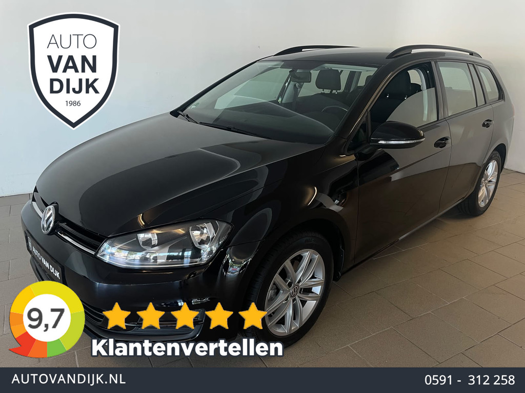 Volkswagen Golf Variant 1.2 TSI Trendline AIRCO GROOT SCHERM BLUETOOTH TREKHAAK ELEK RAMEN VELGEN ZEER NETTE AUTO