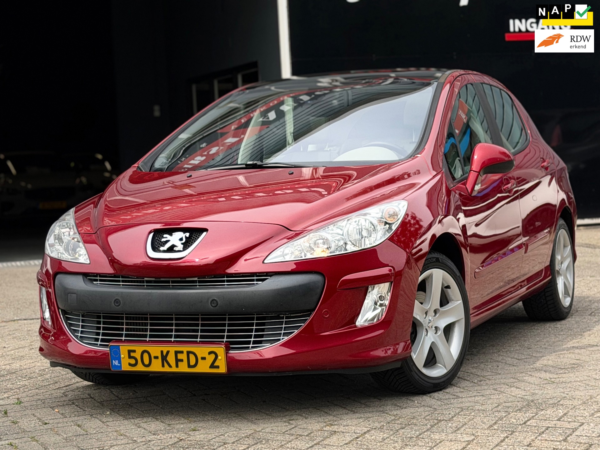 Peugeot 308 1.6 THP XT AUTOMAAT LEDER/STOELVERW./PANO/CRUISE | NETTE AUTO !
