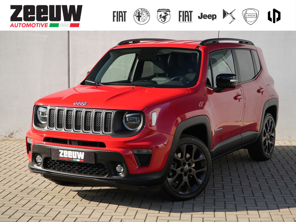 Jeep Renegade 4xe 240 PK Hybrid S | Leder | Navi | Winter | LED | Camera | 19'