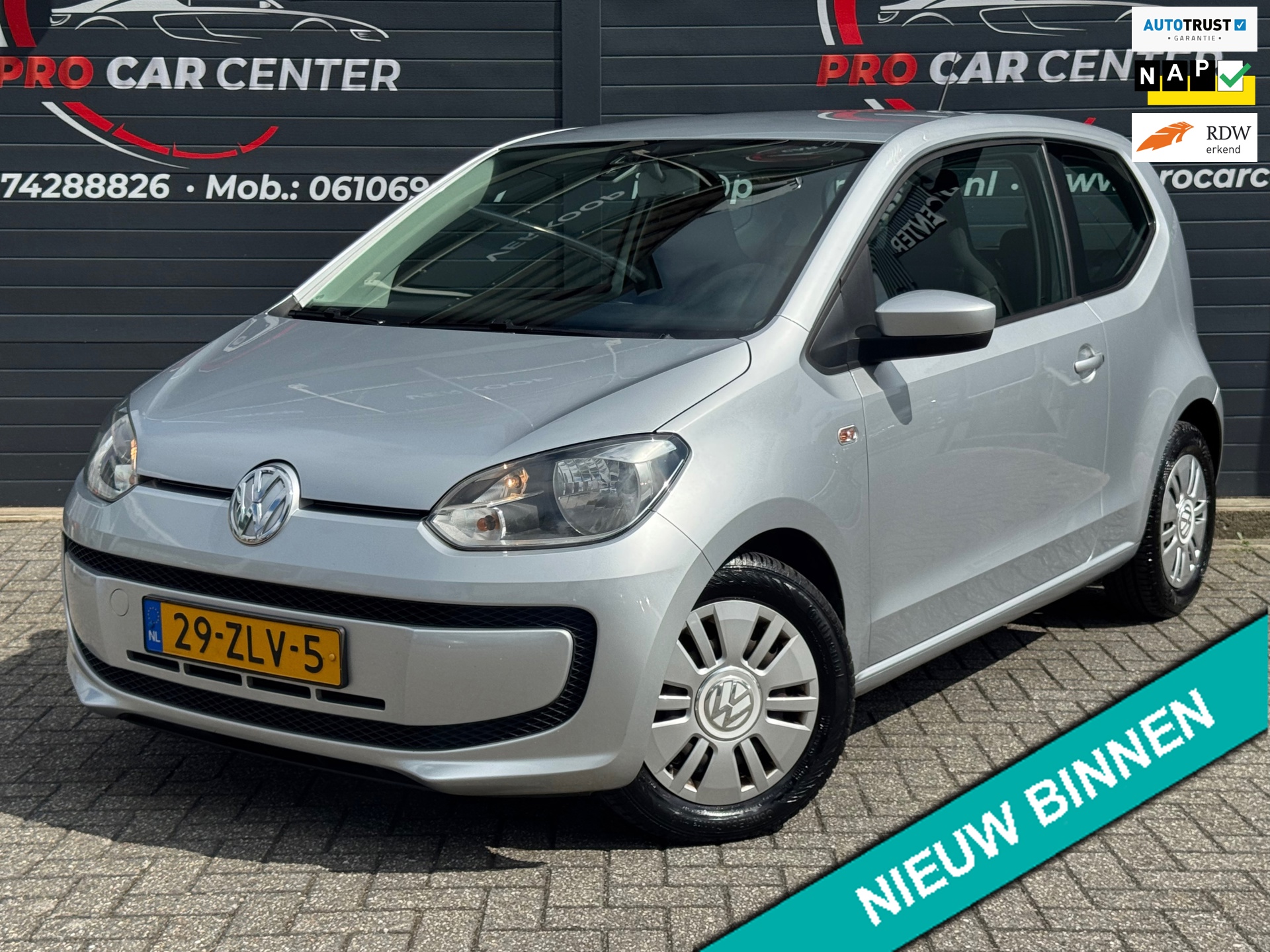 Volkswagen Up! 1.0 move up! BlueMotion AIRCO | 1e EIGENAAR | EL.RAMEN | NAP | APK