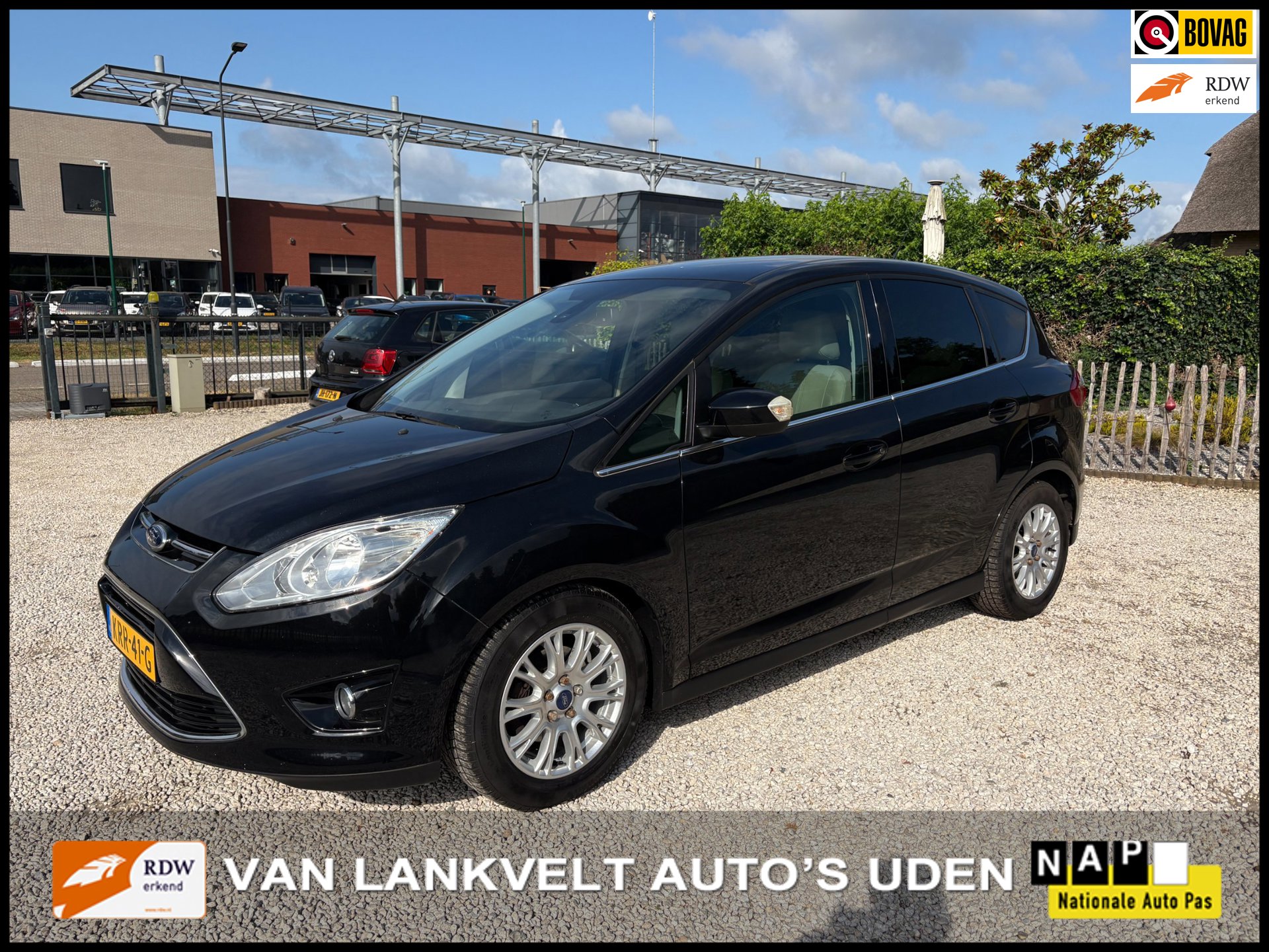 Ford C-MAX 1.6 Titanium Leder, Navigatie, Dealer onderhouden