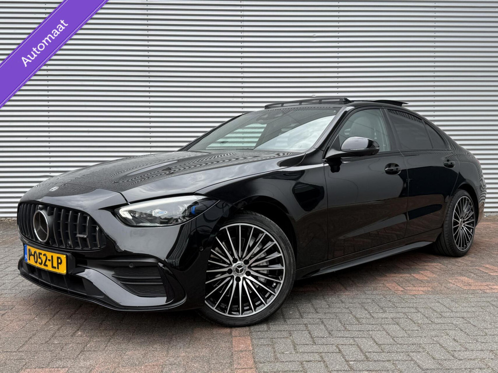 Mercedes-Benz C-Klasse 200|Launch|Edition|AMG Line|Vol Opties|2022|Eerste Eigenaar|NL Auto|Pano|Head Up|Achterasbesturing|Sfeerverlichting