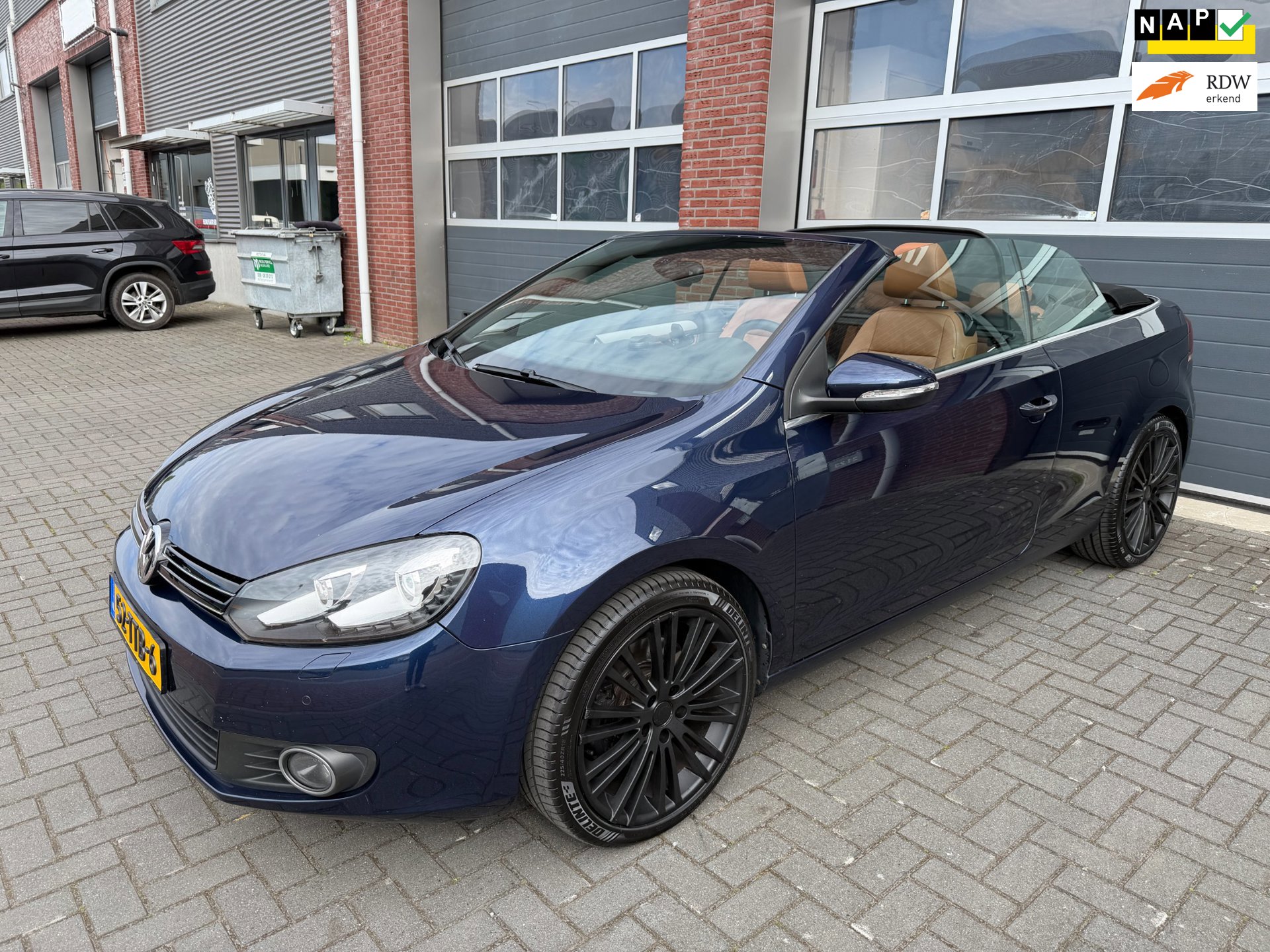 Volkswagen Golf Cabriolet 1.4 TSI DSG LED Navi Leder Stoelvw