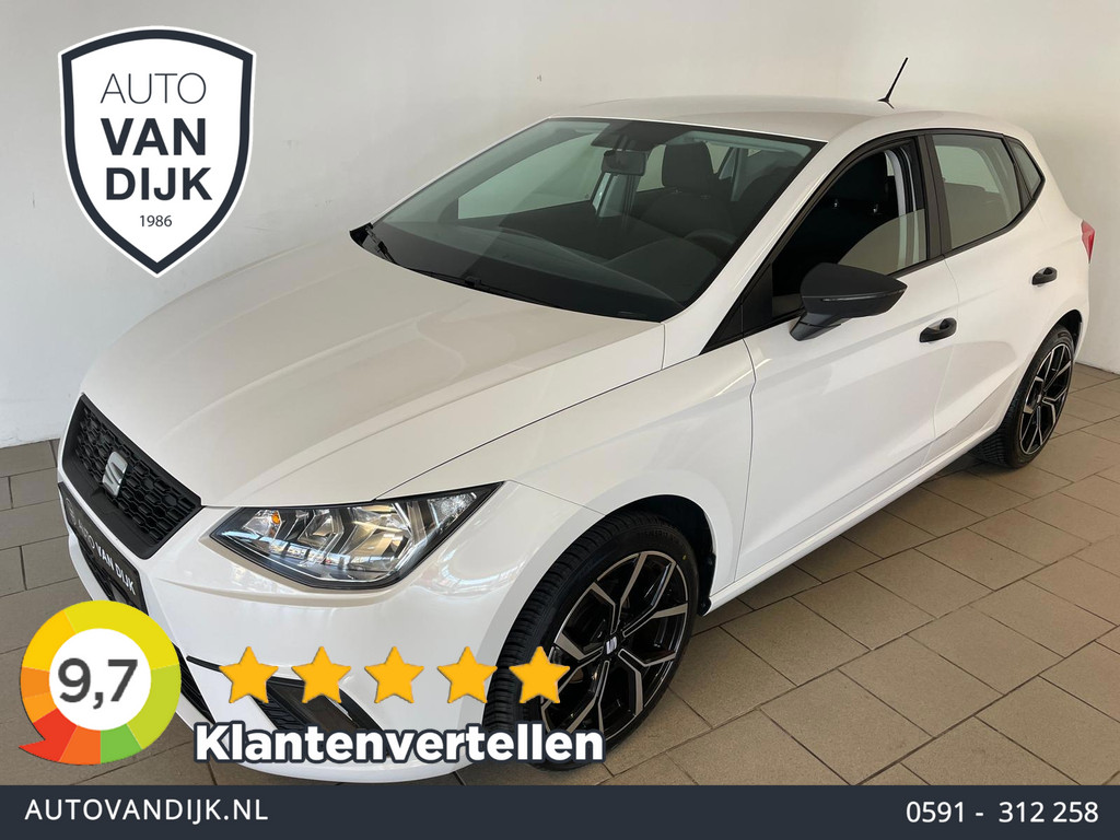 SEAT Ibiza 1.0 MPI Reference AIRCO NAVI VIA APP CRUISE BT ELEK RAMEN CENT VERG VELGEN 17INCH 5DRS NW MODEL ZEER NETTE AUTO