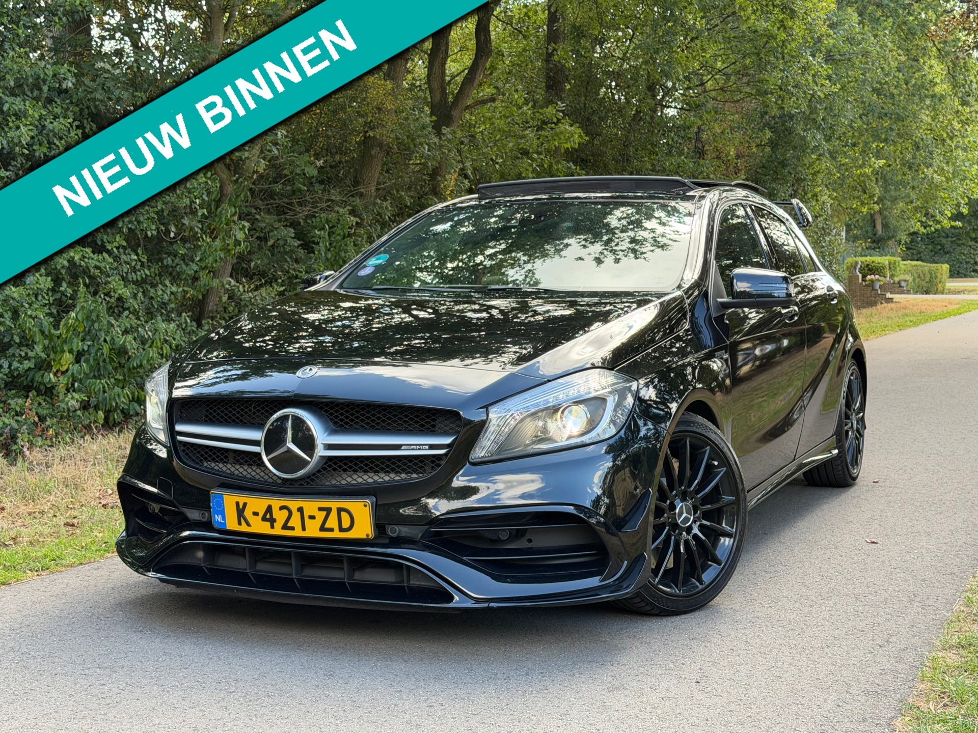 Mercedes-Benz A-klasse AMG 45 4MATIC | Pano + Harman/kardon + Spoiler Nu € 19.975,-!!!