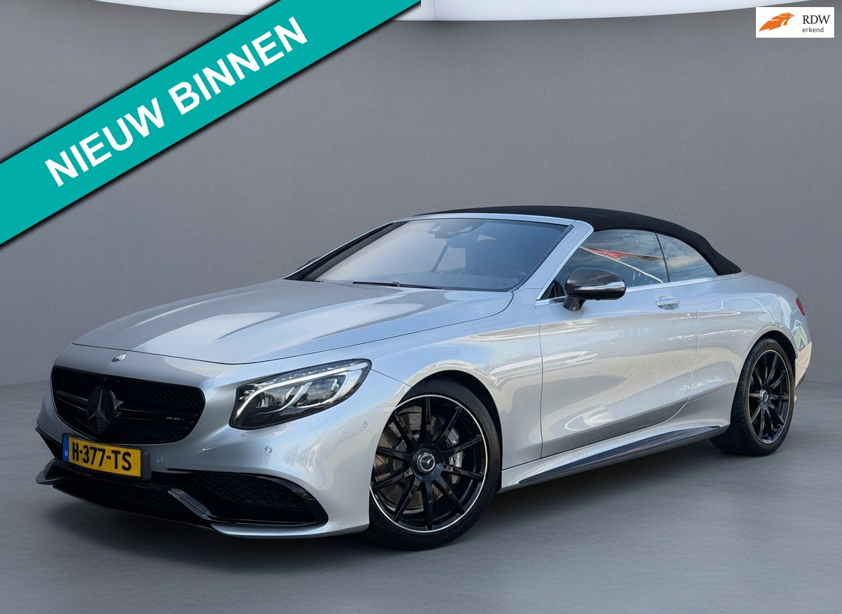 Mercedes-Benz S-klasse Cabrio AMG 63 4Matic