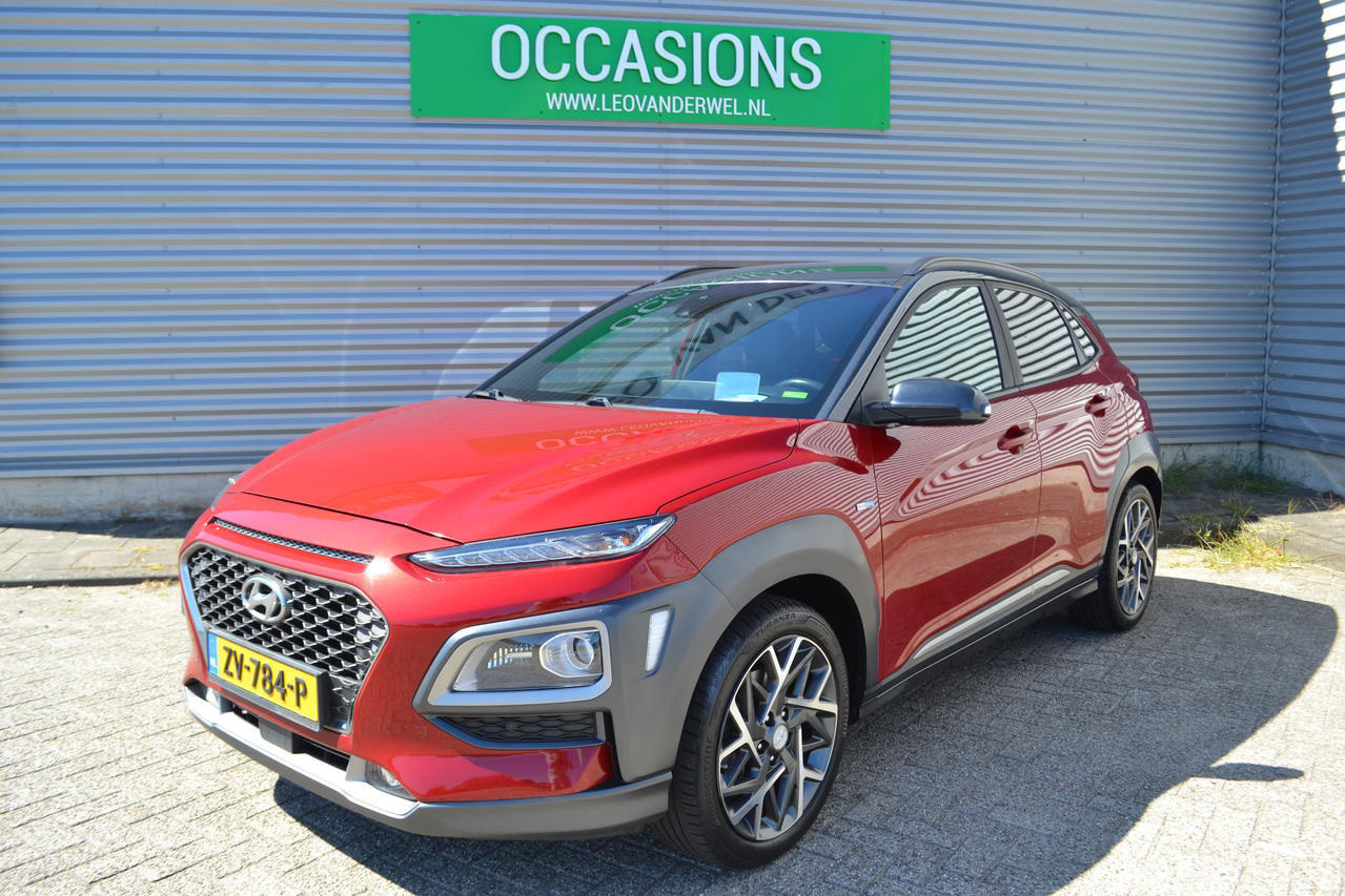 Hyundai Kona 1.6 GDI HEV PREMIUM|NAVI|LEDER|TREKHAAK|CARPL