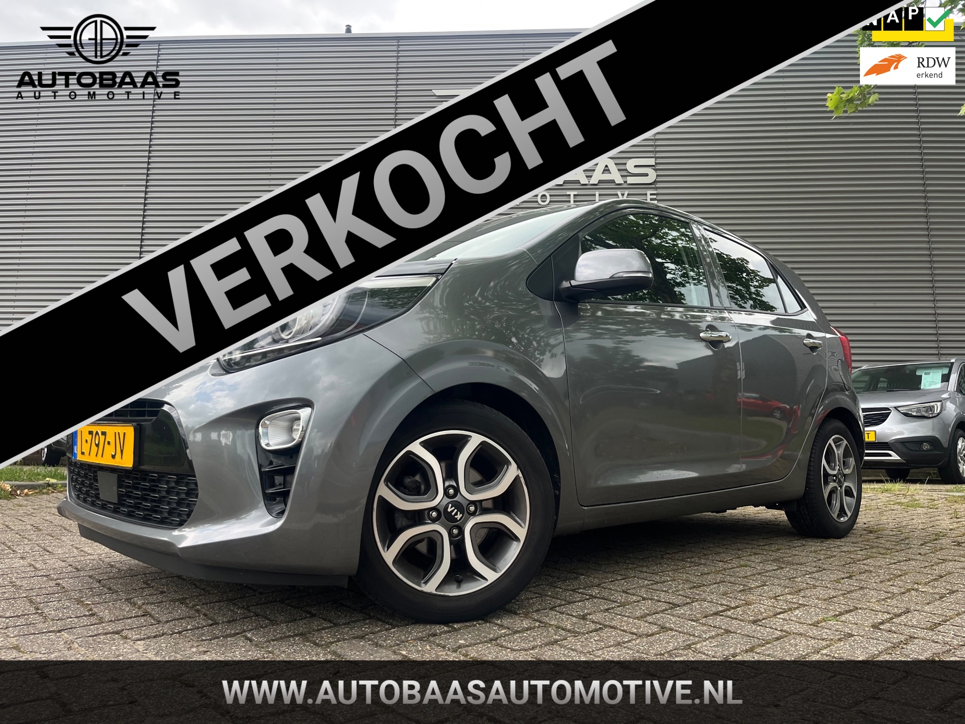 Kia Picanto 1.0 DPi DynamicPlusLine NL-AUTO+1EIG+NAP+NAVI+CLIMA+CAMERA+CRUISECONTROL+LICHTMETALEN VELGEN+INCL BTW+