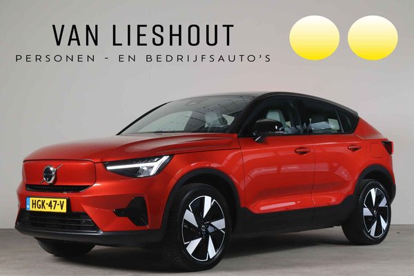 ­ Volvo EC40 Single Motor Extended Range Ultra Dark 82 kWh - NL- Auto!! Stuur+stoelverw I Harman Kardon I Elek Trekhaak