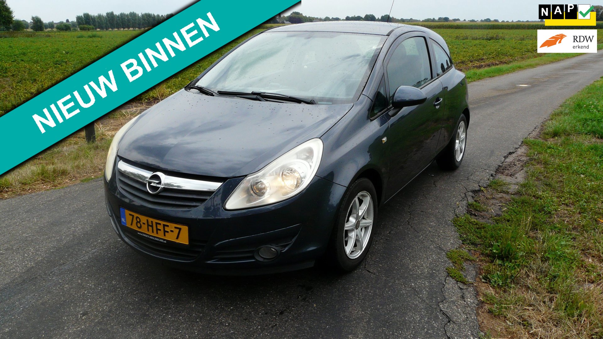 Opel Corsa 1.2-16V Enjoy,Airco,Elec.pakket,Lmv's en achteruit rij camera!