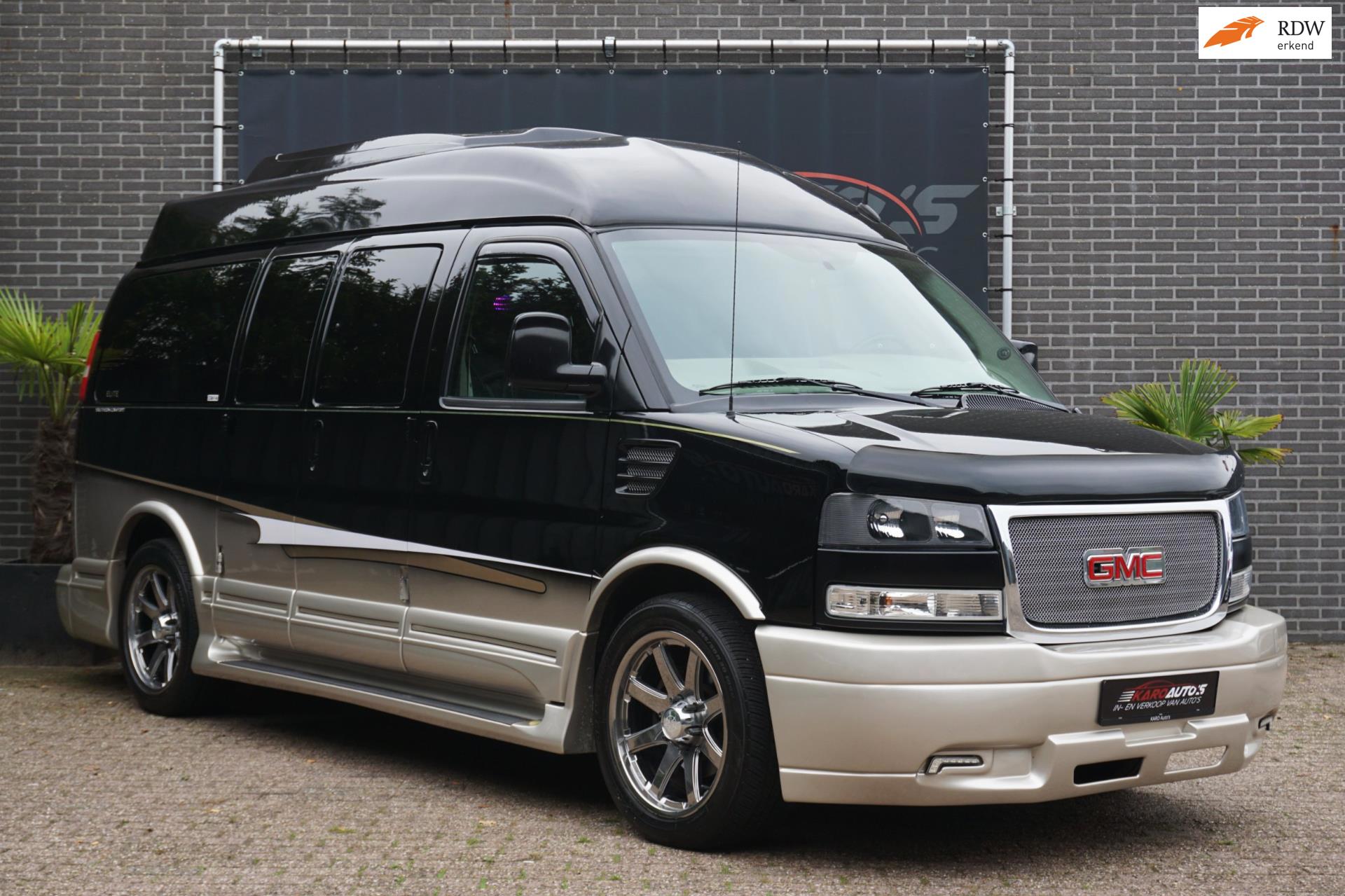 GMC SAVANA VAN 5.3 V8 314PK AUT 7Per Camper LPG Luxe Leer Tv
