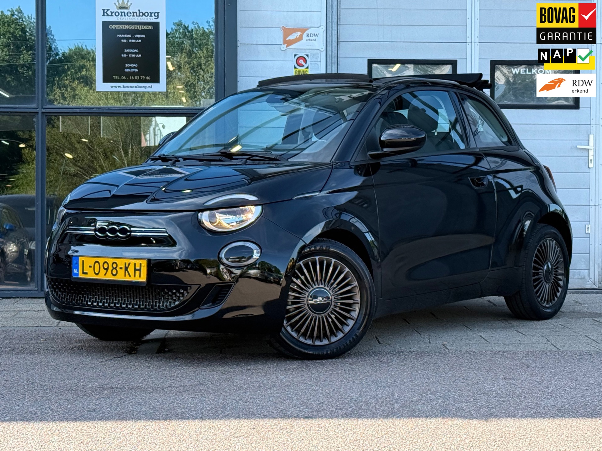 Fiat 500 C Passion 42 kWh| CAMERA| BTW| CARPLAY