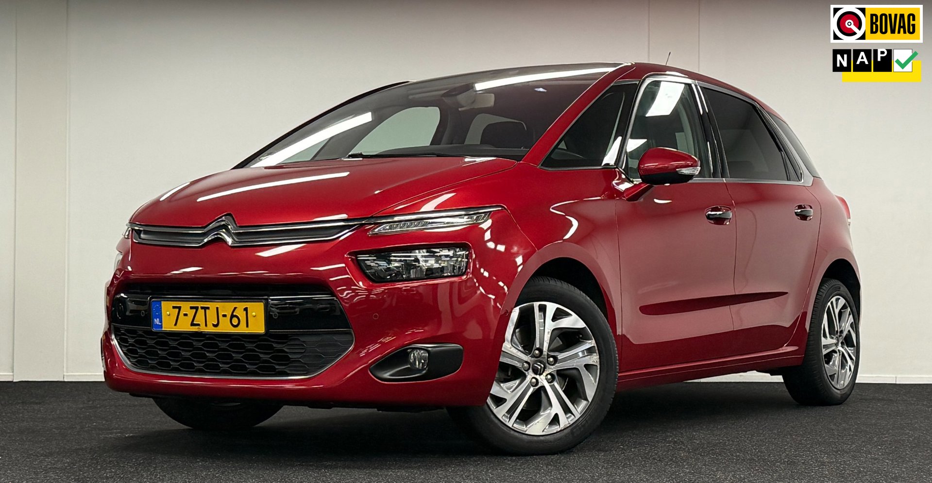 Citroën C4 Picasso 1.6 THP Shine*LEESTEKST*Motorstoring*Automaat*Trekhaak*Navi*Camera*NweApk!