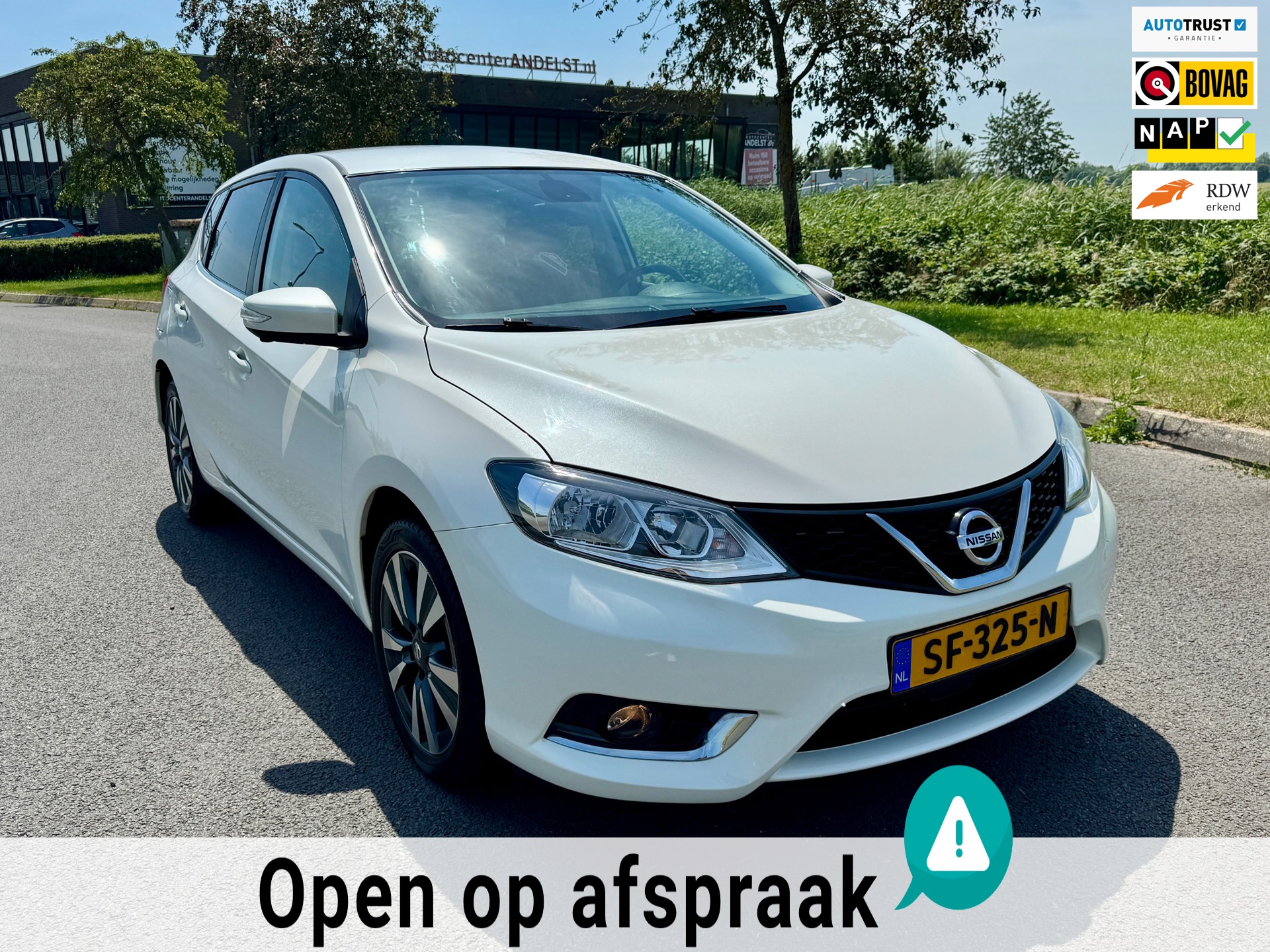 Nissan Pulsar 1.2 DIG-T N-Connecta Orig.NL auto unieke km stand! 22073km NAP! Keyyles,