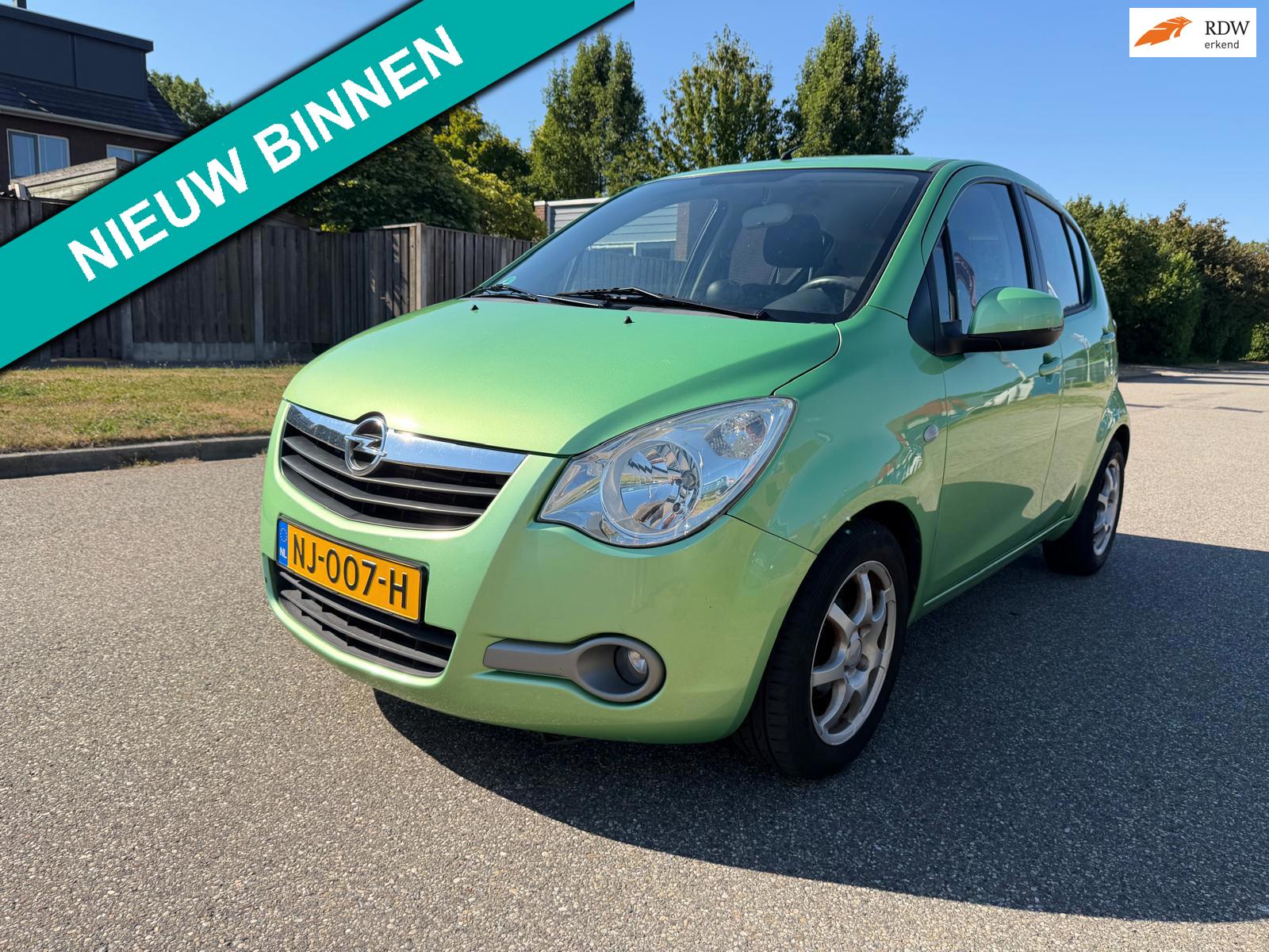 Opel Agila 1.2 Enjoy 1E eigenaar * Ijskoud airco* Dealer onderhouden*Nieuwe apk