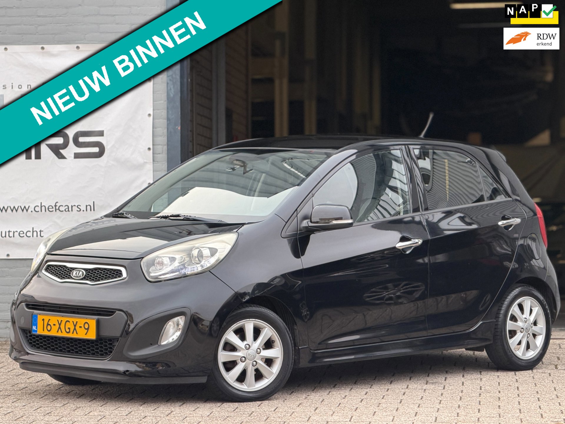 Kia Picanto 1.0|NAP|AIRCO|NIEUWEAPK|HALFLEER|5DEURS|BOEKJES!