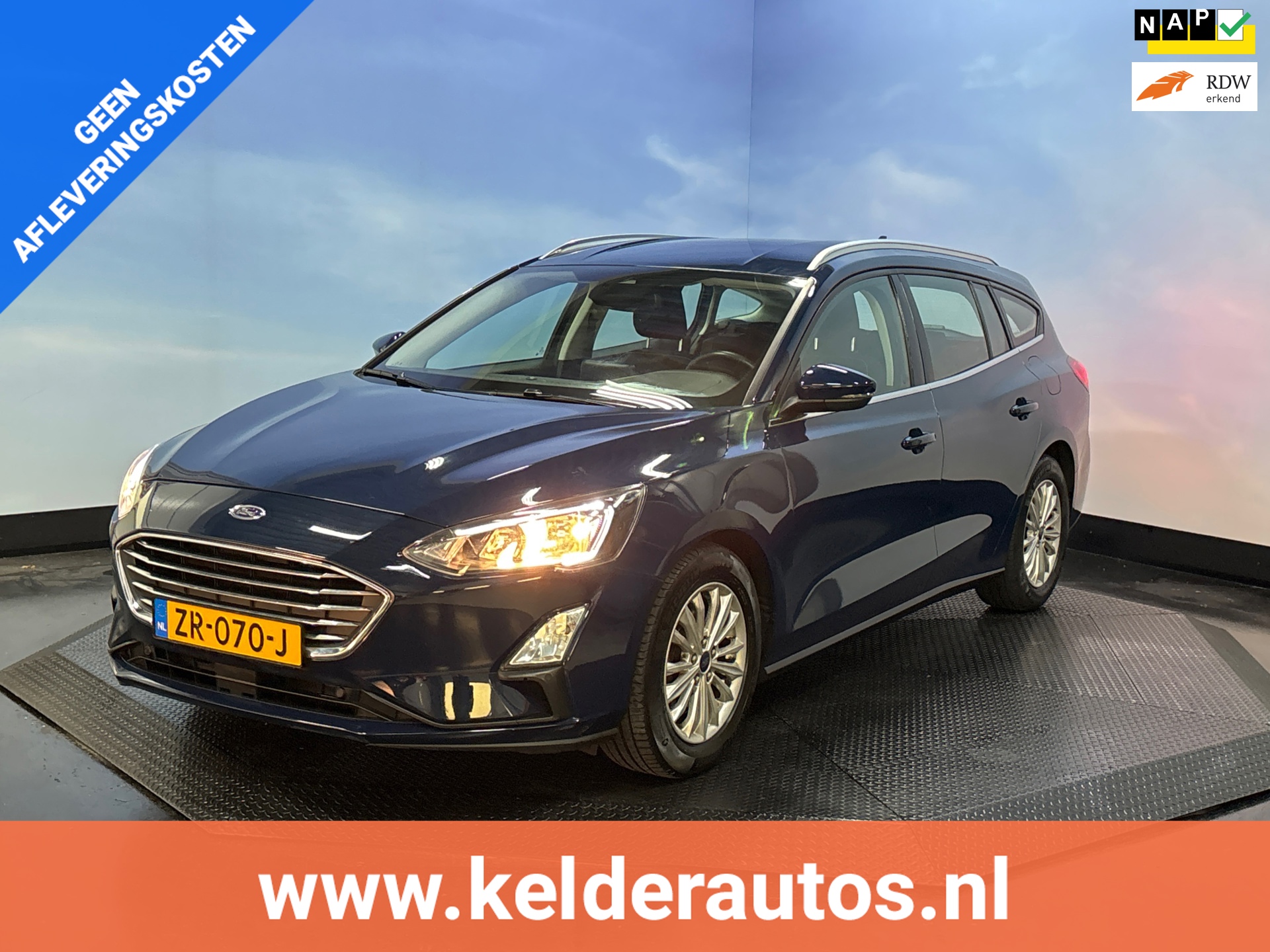 Ford Focus Wagon 1.0 EcoBoost Titanium Business Navi | Clima | Cruise | PDC