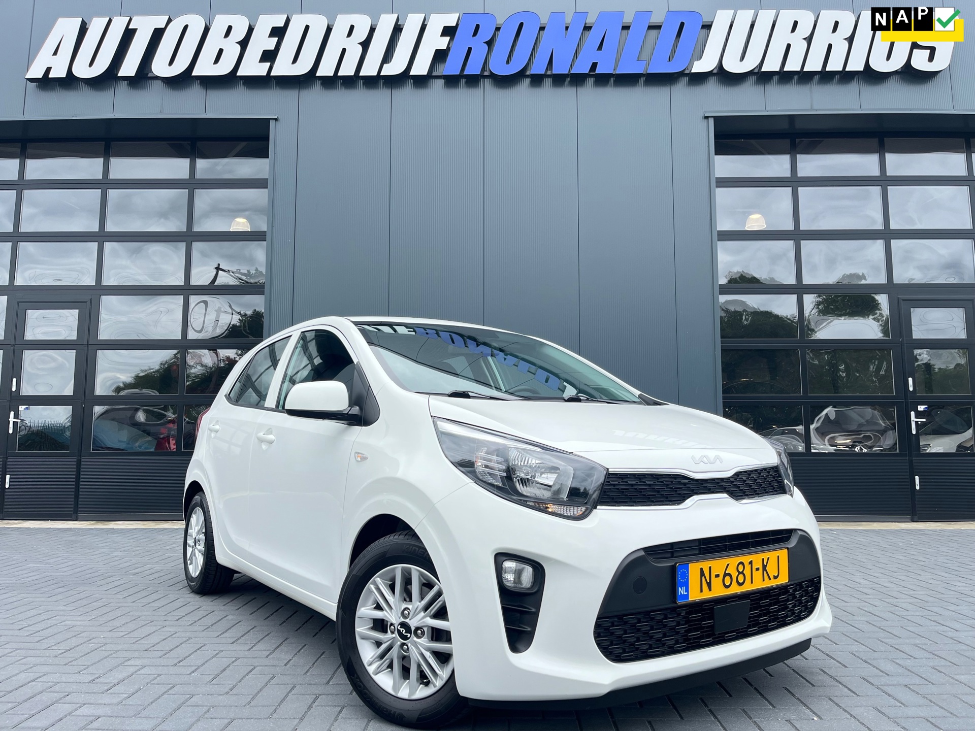 Kia Picanto 1.0 DPi DynamicLine NL.Auto/Achteruitrijcamera/Navigatie/Cruise/Lichtmetalen velgen/1Ste Eigenaar/Dealer Onderhouden