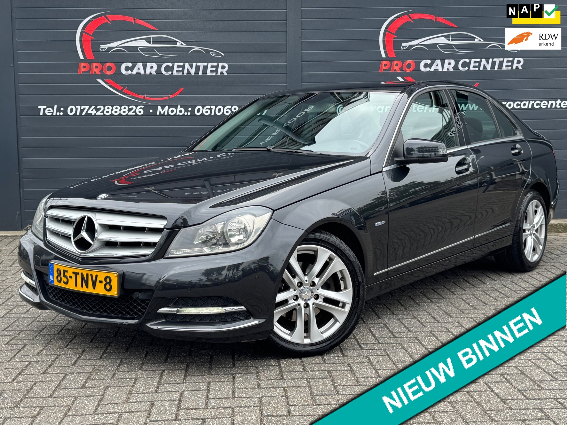 Mercedes-Benz C-klasse 200 Premium Edition AUT | CLIMATE | CRUISE | V-A PDC | EL.RAMEN | LMV | NAP | APK