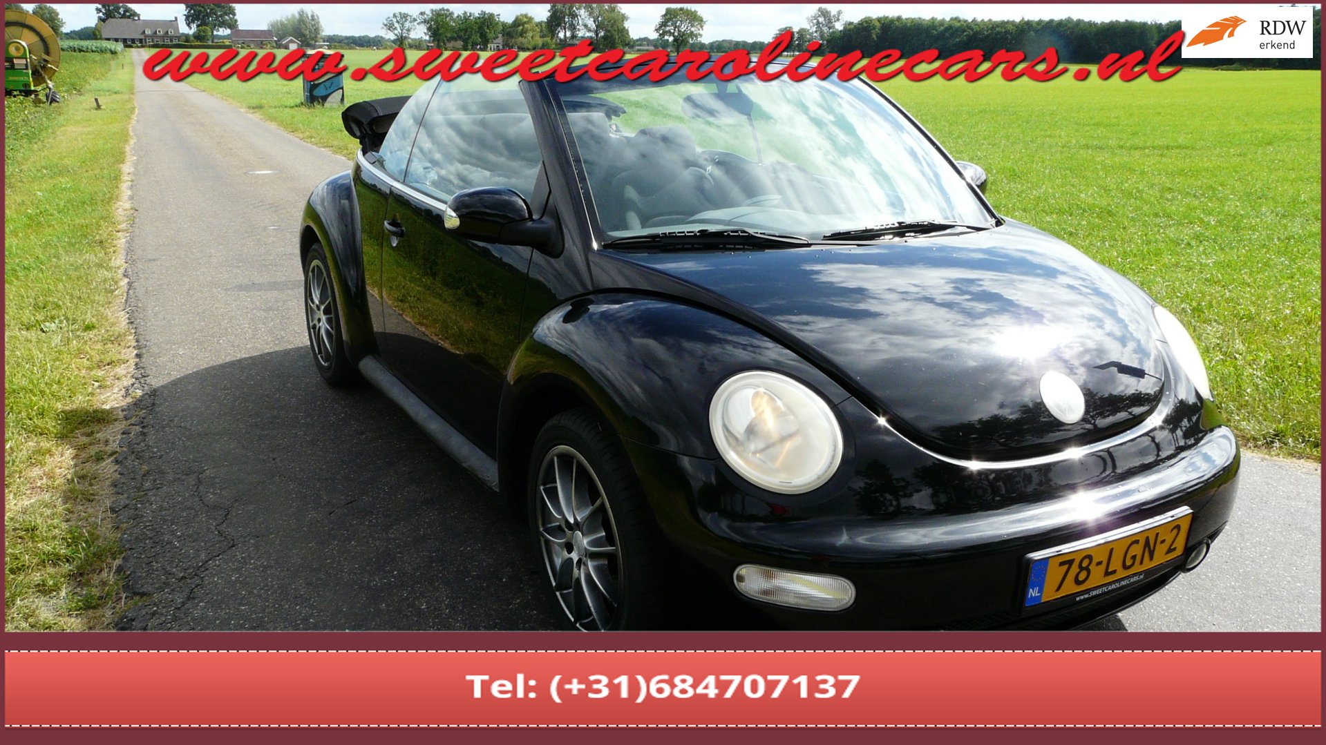 Volkswagen New Beetle Cabriolet 1.4 Highline,Airco,Elec.pakket,Lmv's!