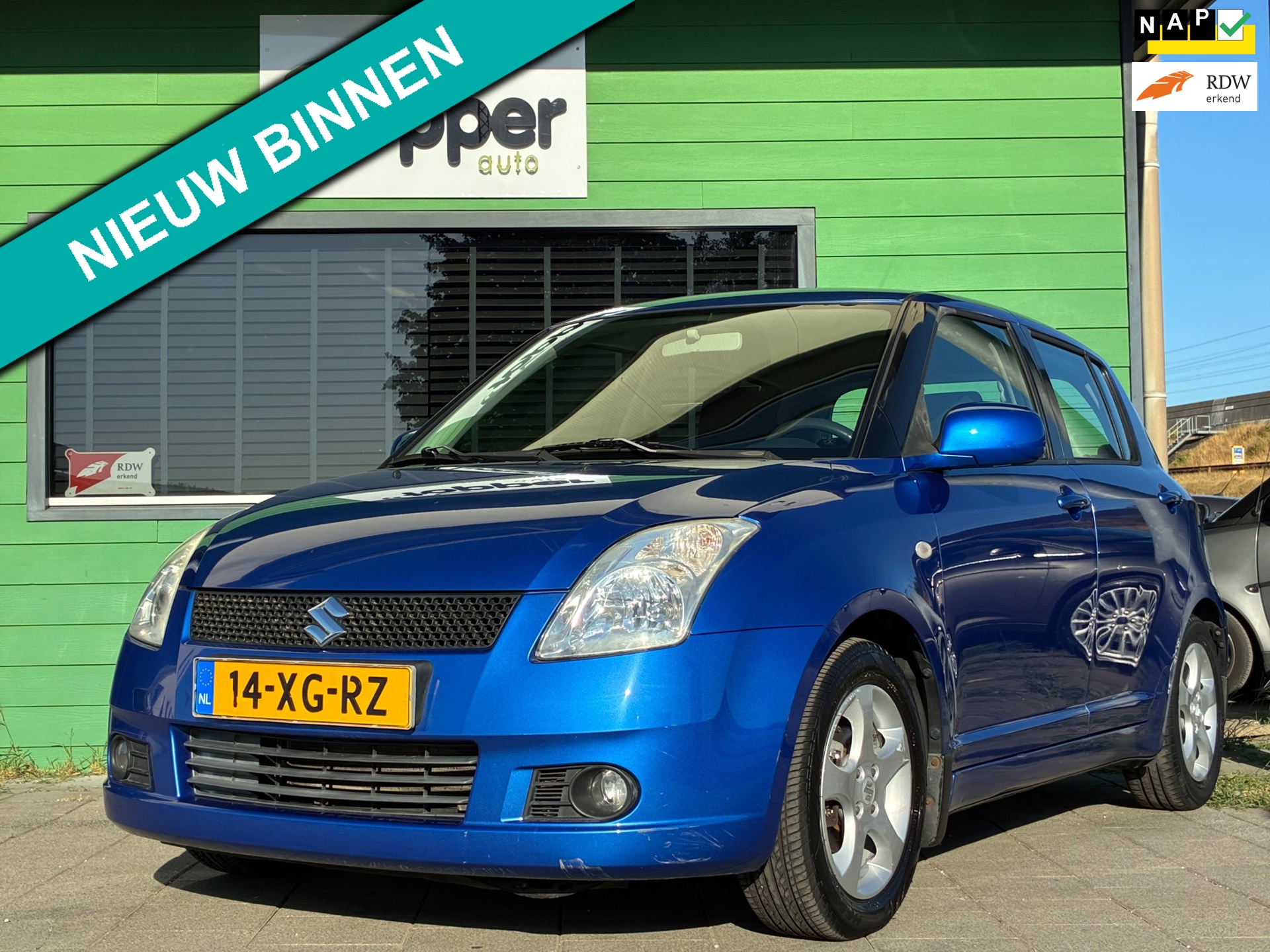 Suzuki Swift 1.3 Shogun|2e Eigenaar|Airco|Lm-Velgen|Elektr.ramen|Nieuwe APK|NAP|