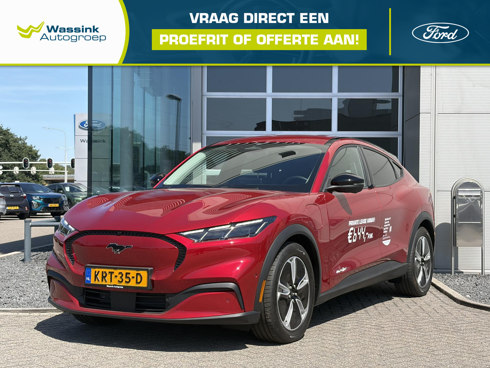 Ford Mustang Mach-E Mach-E 75kWh 269pk Automaat | Navigatie | Leder |