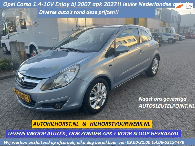 1.4-16V Enjoy Leuke Nederlandse auto, nap-pas , apk 2027