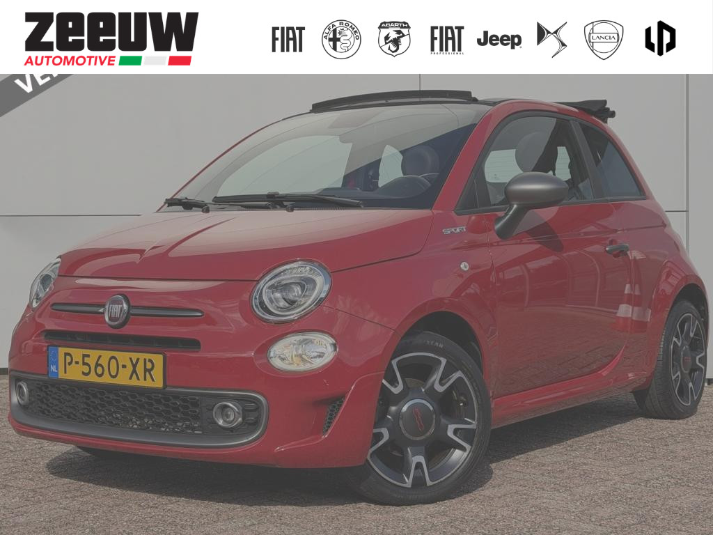 Fiat 500C 1.0 Hybrid 70 PK Sport | Carplay | Clima | Cruise | 16' VERKOCHT