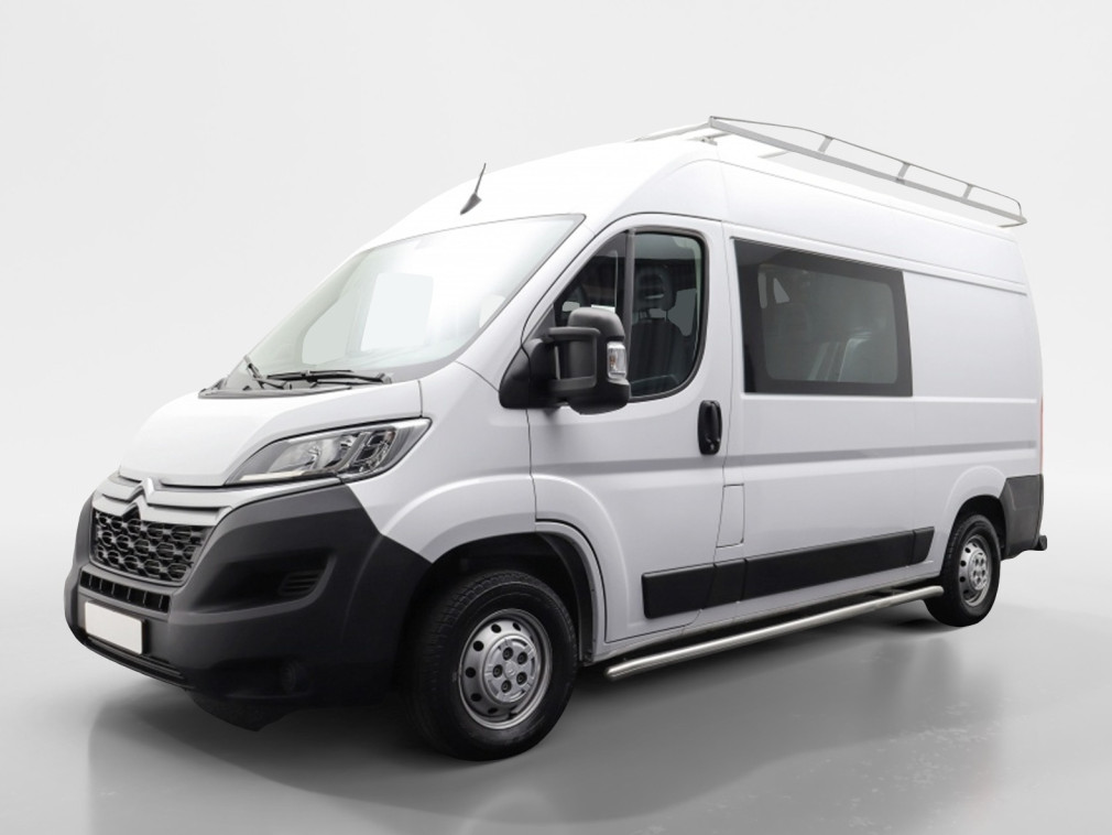 Citroën Jumper 2.2 HDi 35 140PK L2H2 | Dubbelcabine | 6-Pers. | Imperiaal | Cam
