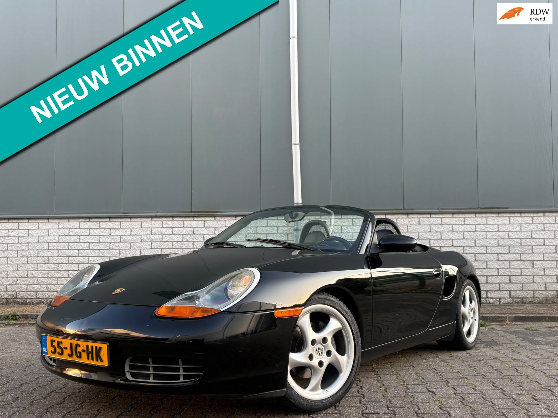 Porsche Boxster 2.5-Hardtop-Handgeschakelt-Stoel.V-Boekjes