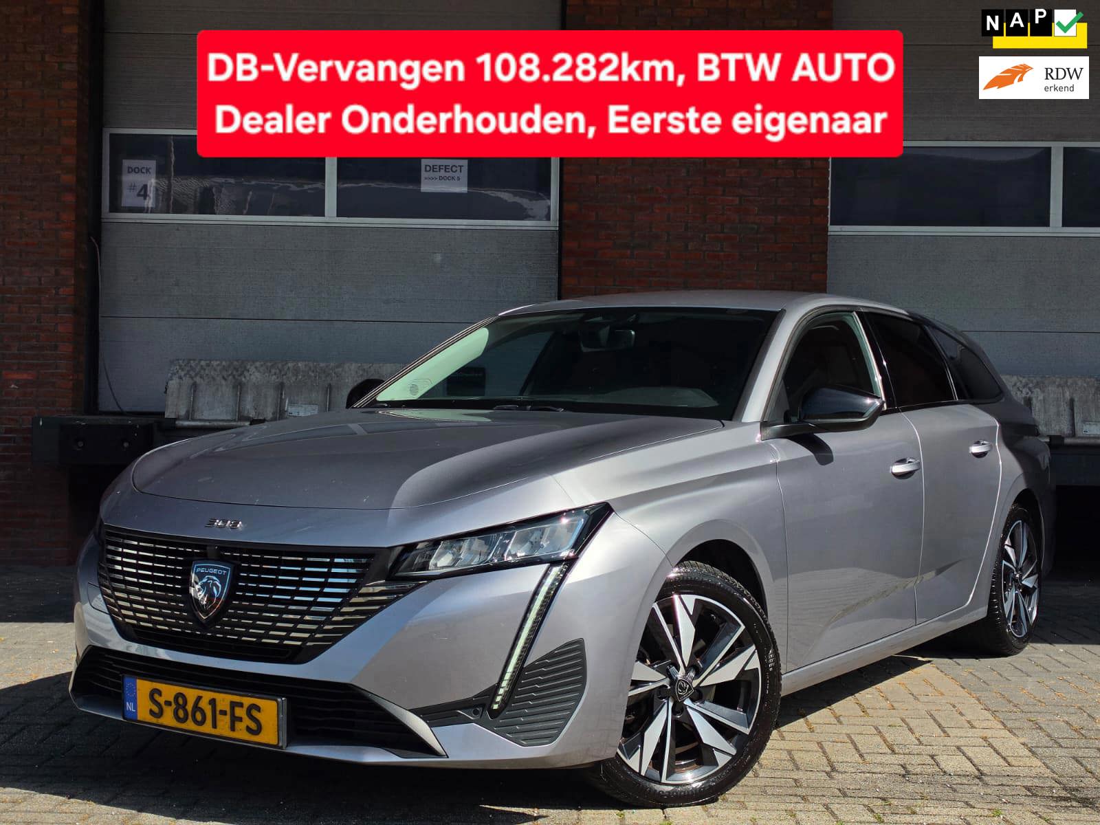Peugeot 308 SW 1.2 PureTech Allure|DBriemVV|BTWauto|Eerste eigenaar