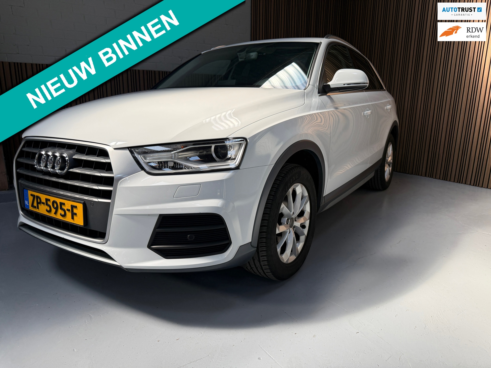 Audi Q3 1.4 TFSI CoD Design Pro Line Plus. Pano, Leer. In zeer nette staat! Navi, Led