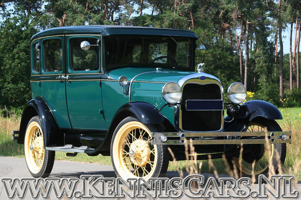 Ford 1929 A Murray De Luxe Seven Window Sedan Sedan