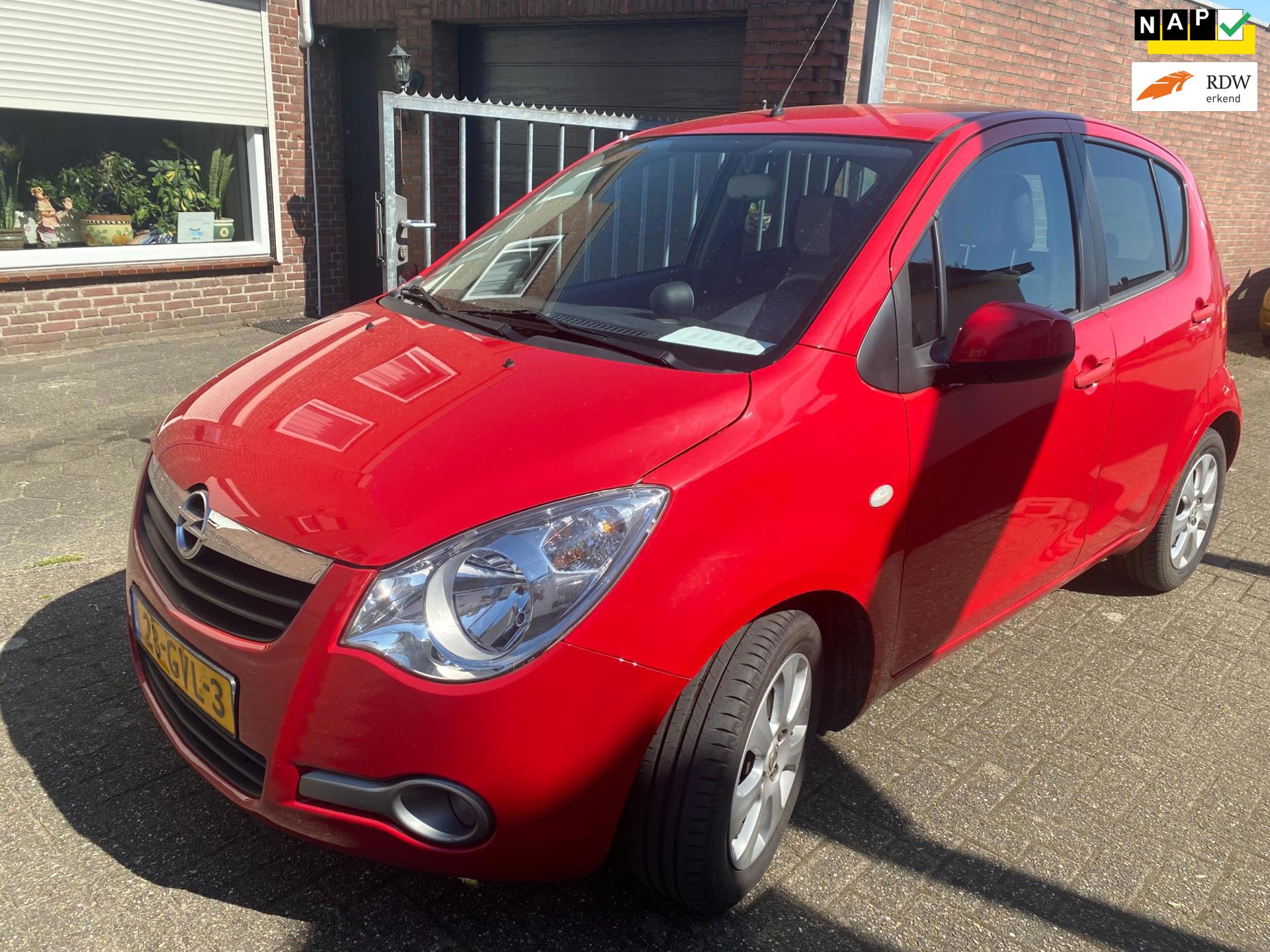 Opel Agila 1.2 Enjoy 5 deurs mooie km stand met NAP Pas, RIJKLAAR !!