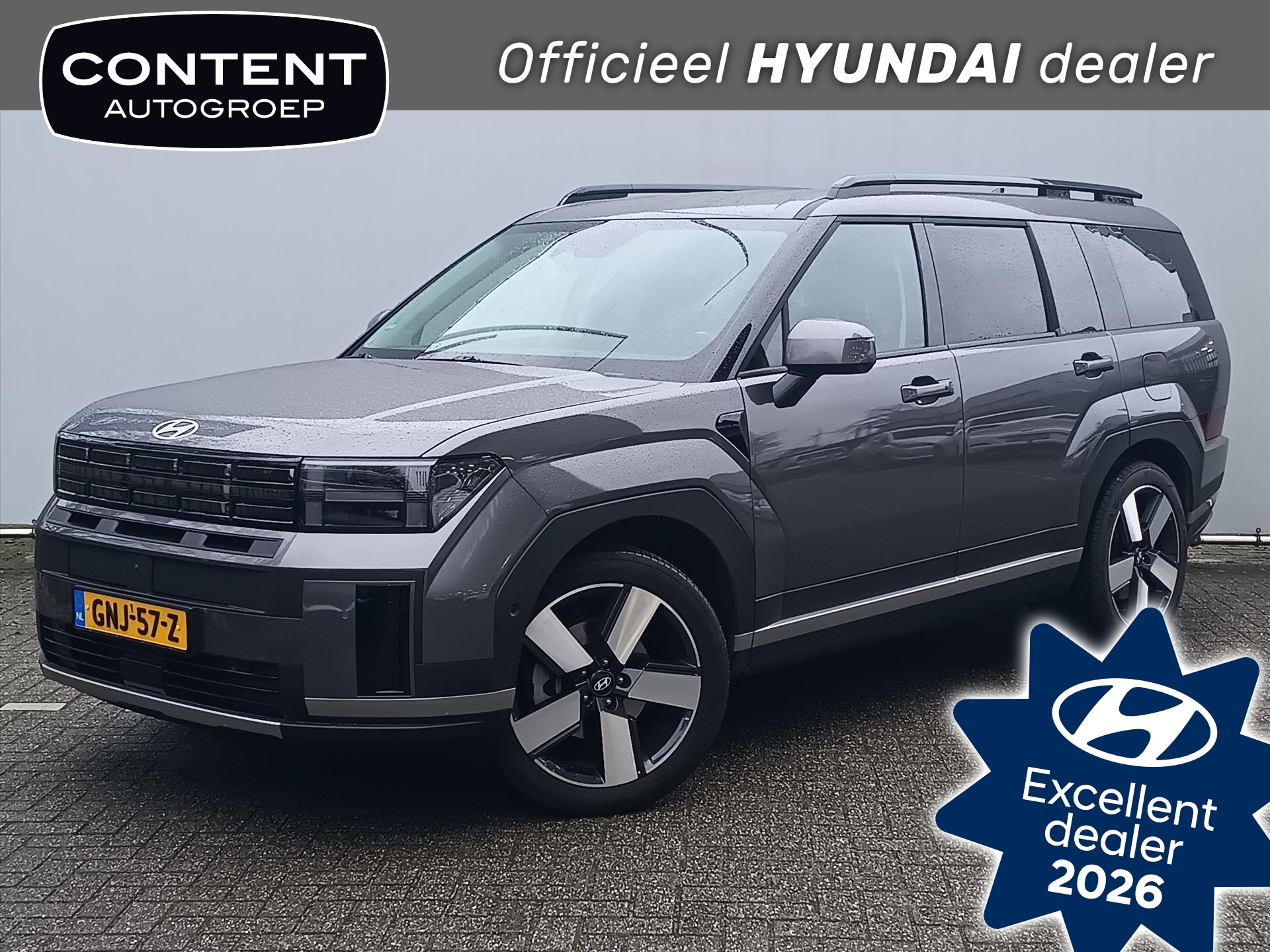 Hyundai Santa Fe 1.6 T-GDi HEV 7-zits Premium / BTW / Org. Nederlands! / 1e Eigenaar / SCHERP GEPRIJSD!