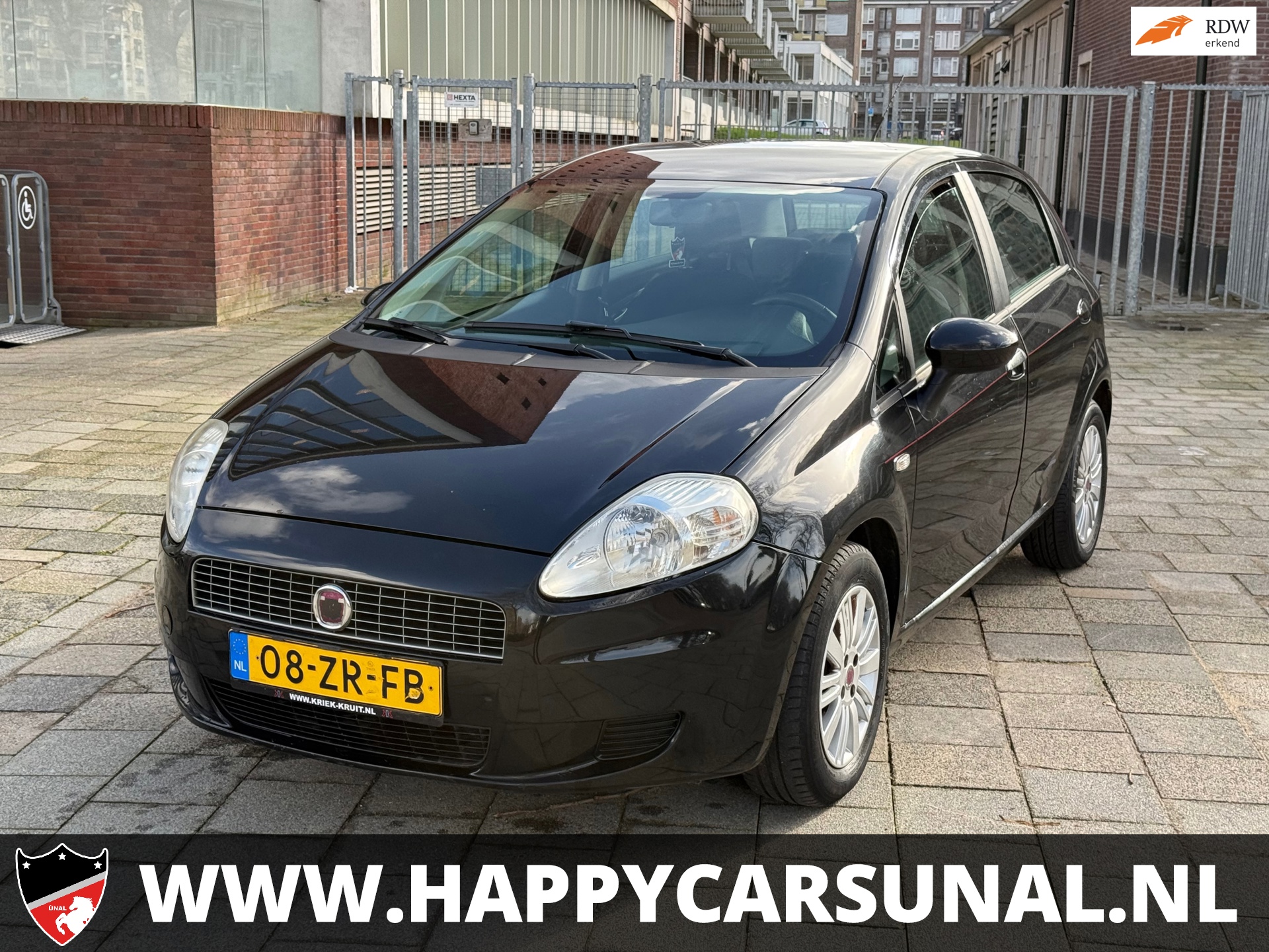 Fiat Grande Punto 1.4 Dynamic, AIRCO, AUTOMAAT, NIEUWE APK