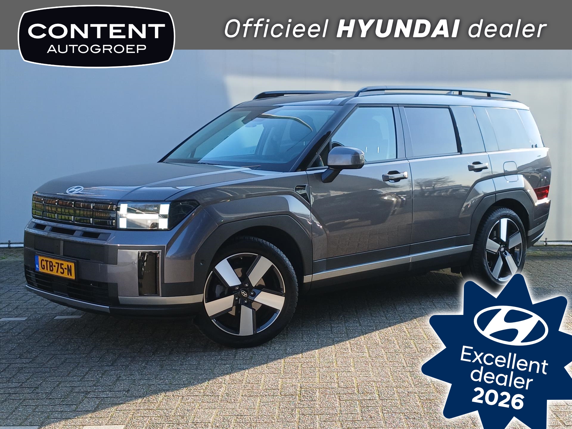 Hyundai Santa Fe 1.6 T-GDi HEV 2WD 7-zits Premium / Org. Nederlands! / 1e Eigenaar / SCHERP GEPRIJSD!