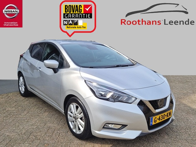 Nissan Micra 1.0 100PK IG-Turbo N-Connecta Navi Pack - Camera - Android Auto & Apple CarPlay