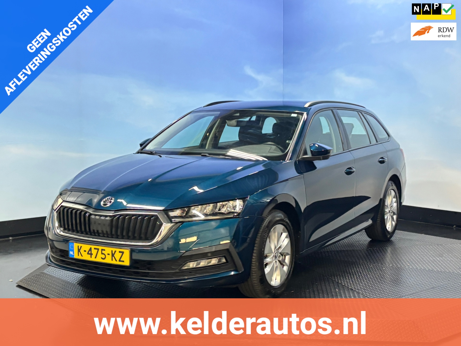 Skoda Octavia Combi 1.0 e-TSI Business Edition Plus Automaat | Navi | Clima | Trekhaak