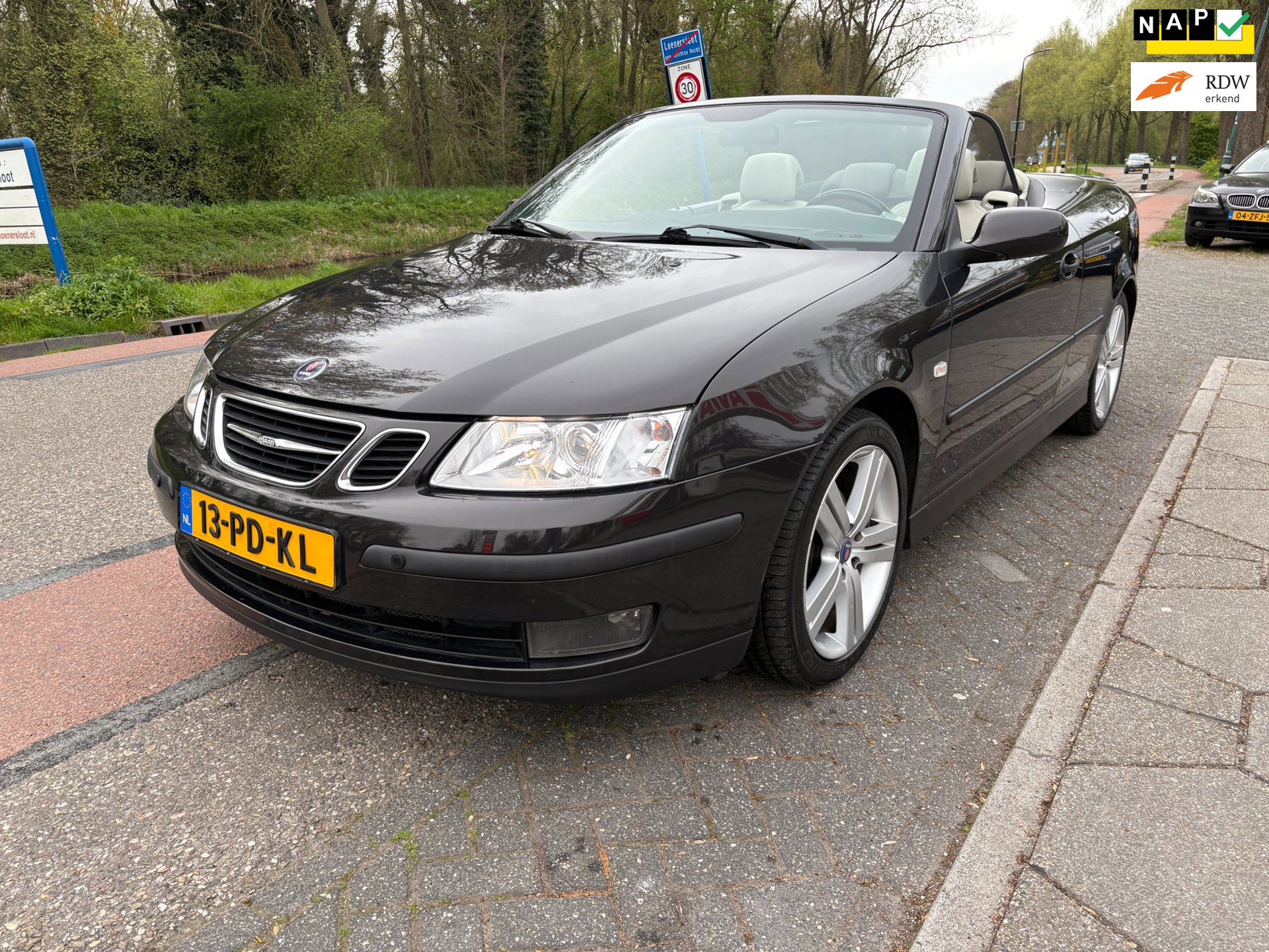 Saab 9-3 Cabrio 1.8t Linear NWE APK + TREKHAAK!!