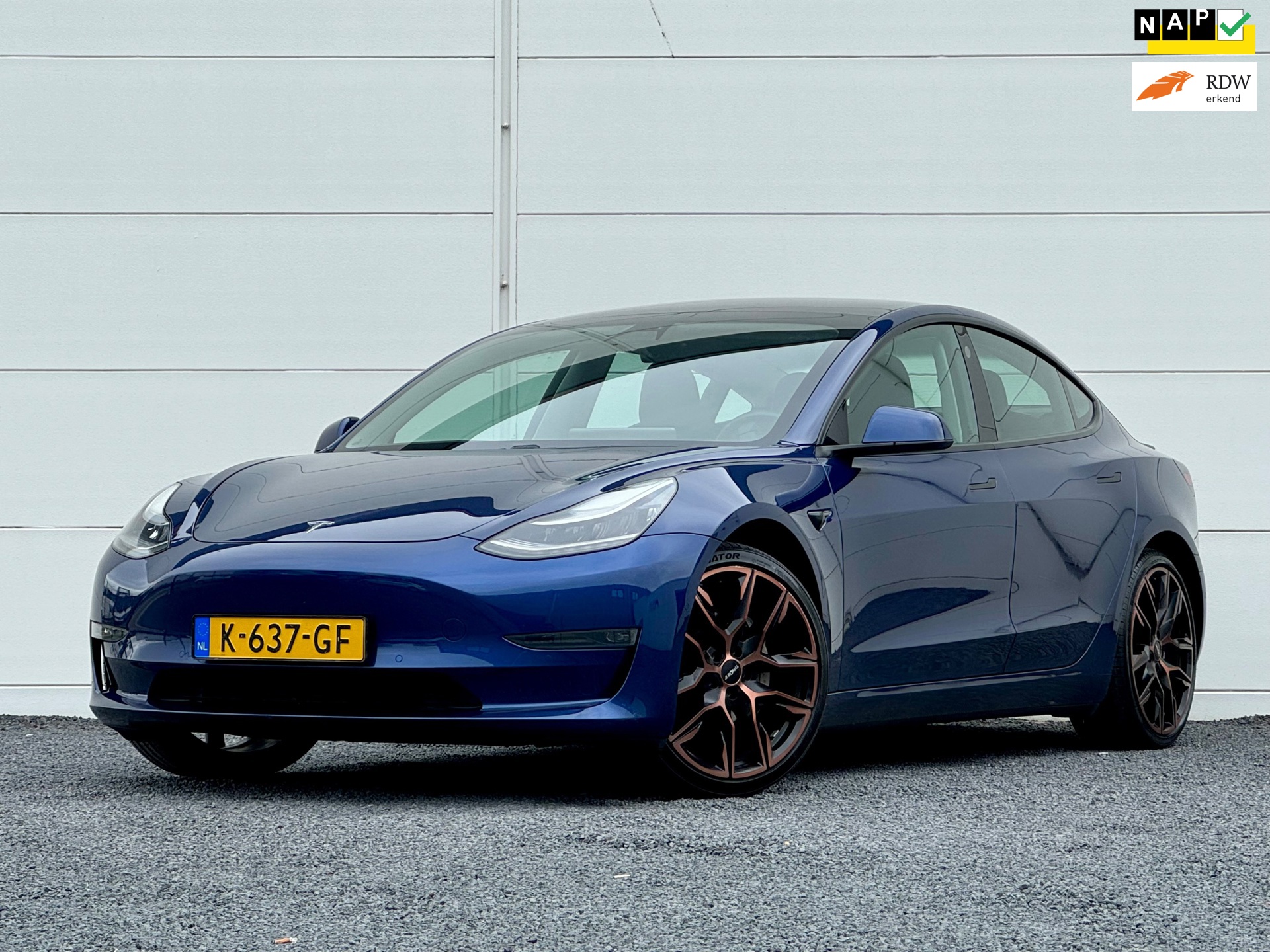 Tesla Model 3 Long Range AWD SOH 88% Org NL FSD Pano Warmtepomp 360 Camera 20 Inch Memory seats Leer Dodehoek detectie