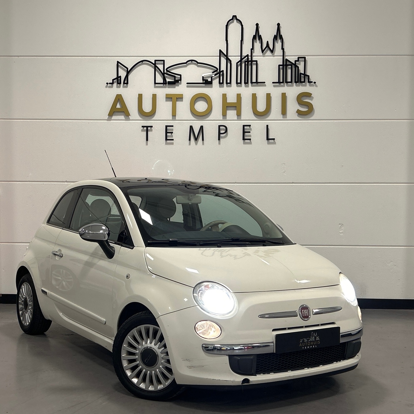 Fiat 500 1.2 Lounge Nap Automaat Airco Pano Bluetooth Centrale deurv Isofix