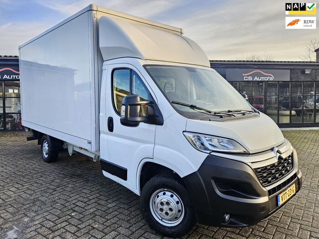 Citroën Jumper 2.0 BlueHDi|131pk|euro6|bakwagen|laadklep|airco|bj.8-2019