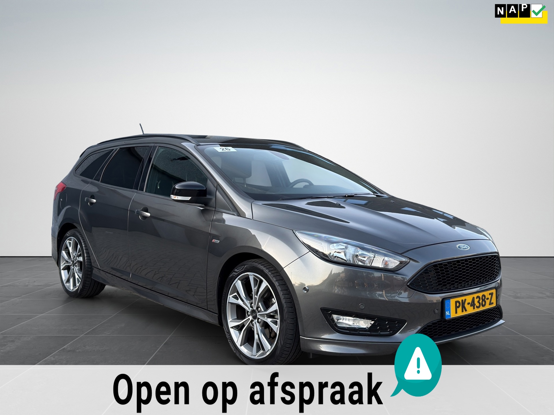 Ford Focus Wagon 1.5 ST-Line 182pk Trekhaak, Nap, 2eEigenaar