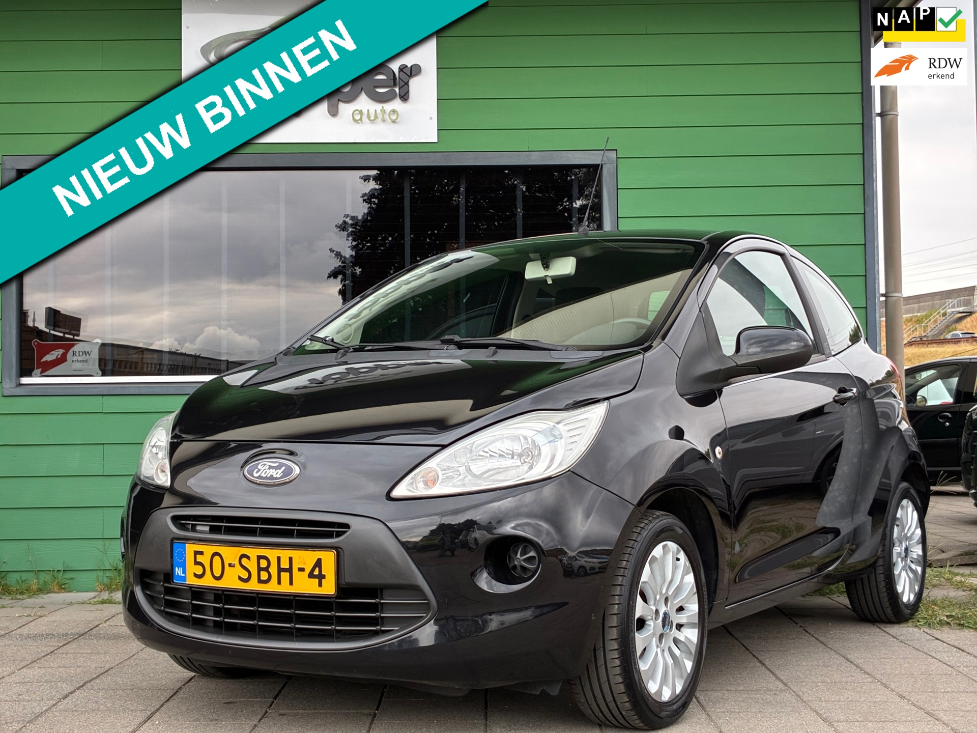 Ford Ka 1.2 Cool & Sound start/stop|2e Eigenaar|Airco|Elektr.ramen|LM-Velgen|Nieuwe APK|NAP|