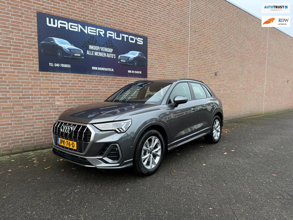 Audi Q3 35 TFSI S edition BTW-AUTO S-Line Keyless Cruise-control Adaptief Stoelverwarming Navi Digital-dash PDC