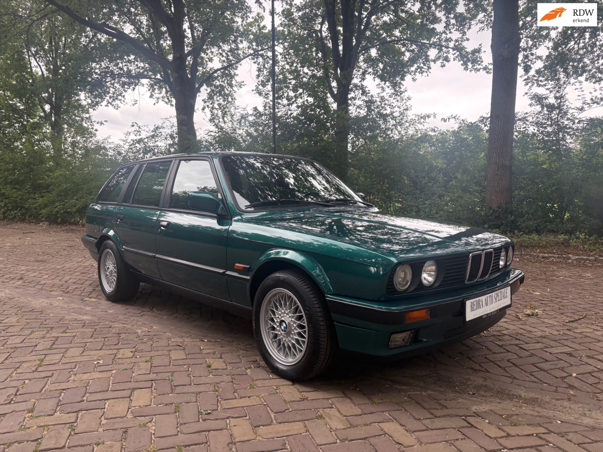 BMW 3-serie Touring 316i, Design Edition, Individual seriel E30, 78.000 km, BBS 15R, schuifdak, in topstaat