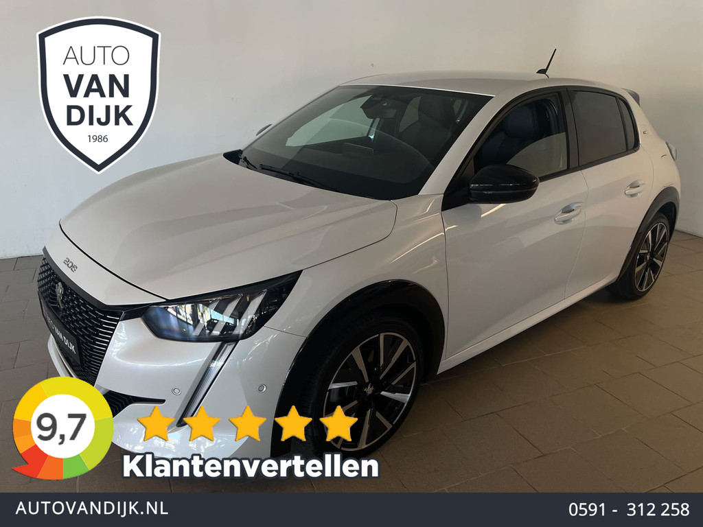 Peugeot 208 1.2 PureTech GT Pack AUTOMAAT AIRCO NAVI CRUISE BLUETOOTH MULTI STUUR CAMERA PDC PRIVACYGLAS ZEER NETTE AUTO