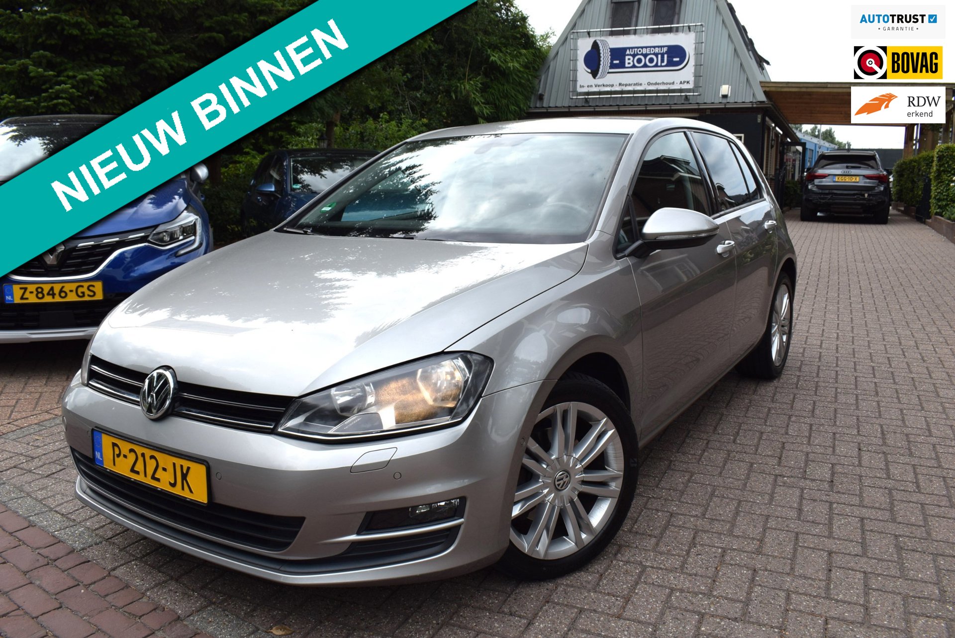 Volkswagen Golf 1.2 TSI Highline NAVI/AIRCO-ECC/TREKH/BLUETOOTH/PDC V+A/LEDER/6 BAK/LMW 17 INCH/STOEL VERW/USB