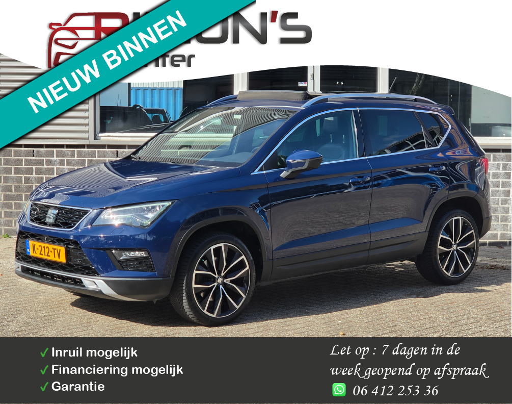 Seat Ateca 1.4 EcoTSI Automaat Navi 360 Camera Pano Leder Trekhaak